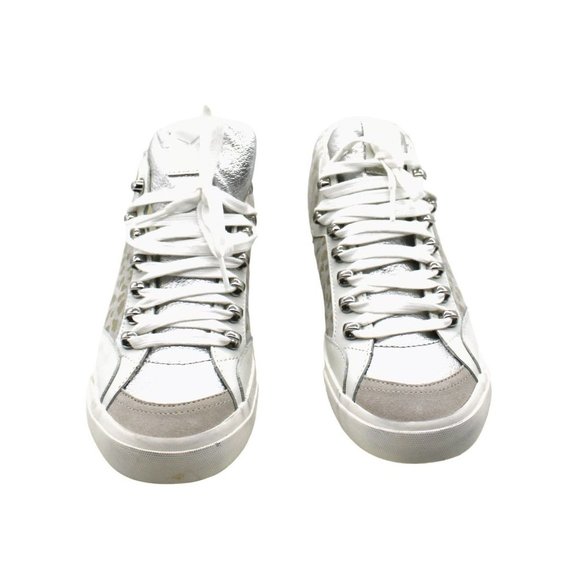 Marc Fisher Womens Merin 3 Leather Lifestyle Casual and Fashion Sneakers - Picture 3 of 8